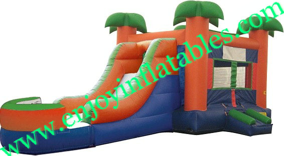 YF-inflatable slide combo-74