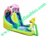 YF-spongebob inflatable slide-81
