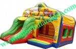 YF-inflatable castle slide combo-120