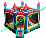 YF-inflatable castle slide combo-131