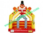 YF-inflatable clown bounce house-94