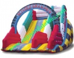 YF-inflatable dry slide-26